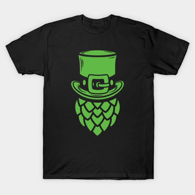 Green Beer Hops for St. Patrick's Day T-Shirt by dkdesigns27